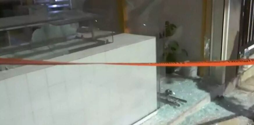 Έκρηξη σε ζαχαροπλαστείο στο Παγκράτι - Πέταξαν μέσα χειροβομβίδα ΒΙΝΤΕΟ