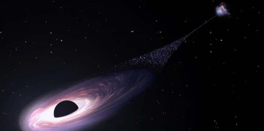 Ανακαλύφθηκε μαύρη τρύπα - «φυγάς» που θα μπορούσε να πάει από τη Γη στη Σελήνη σε μόλις 14 λεπτά