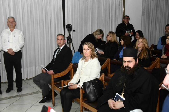 Η Αναστασία Τογιοπούλου στην εκδήλωση του Δικηγορικού Συλλόγου Πάτρας