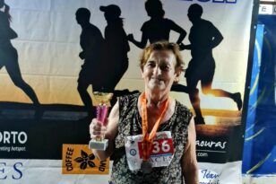 Η 82χρονη Σ. Χριστoπούλου τρέχει στον 1ο Ημιμαραθώνιο Πάτρας!