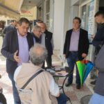 Πάτρα: Περιοδεία Πελετίδη στο έργο ανάπλασης στα Ζαρουχλέικα ΦΩΤΟ