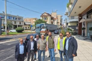 Αιγιάλεια: Επίσκεψη του Φαρμάκη σε έργα οδοποιίας - Τον υποδέχθηκε ο Καλογερόπουλος