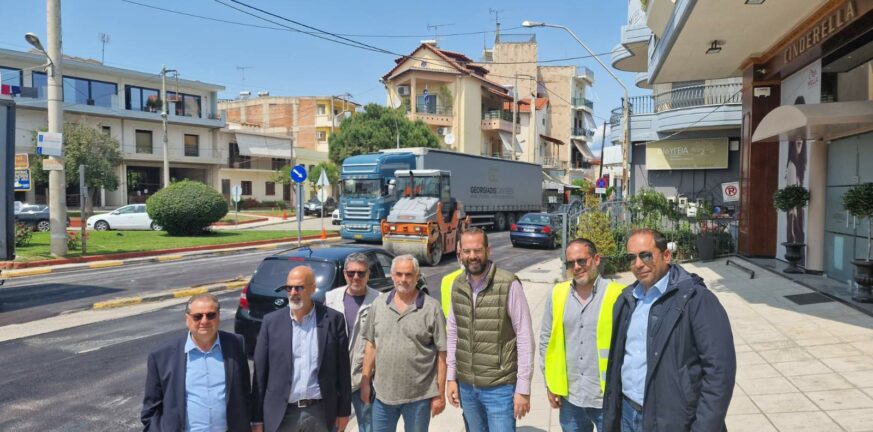 Αιγιάλεια: Επίσκεψη του Φαρμάκη σε έργα οδοποιίας - Τον υποδέχθηκε ο Καλογερόπουλος