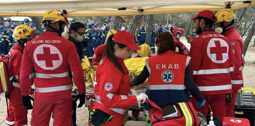 Ερυθρός Σταυρός: Εθελοντές Σαμαρείτες-Διασώστες συμμετείχαν στην άσκηση «ΔΙΑ ΠΥΡΟΣ 2023»
