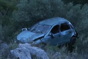 Κορυδαλλός: Αυτοκίνητο έπεσε σε γκρεμό 25 μέτρων - Τραυματίες ανήλικοι