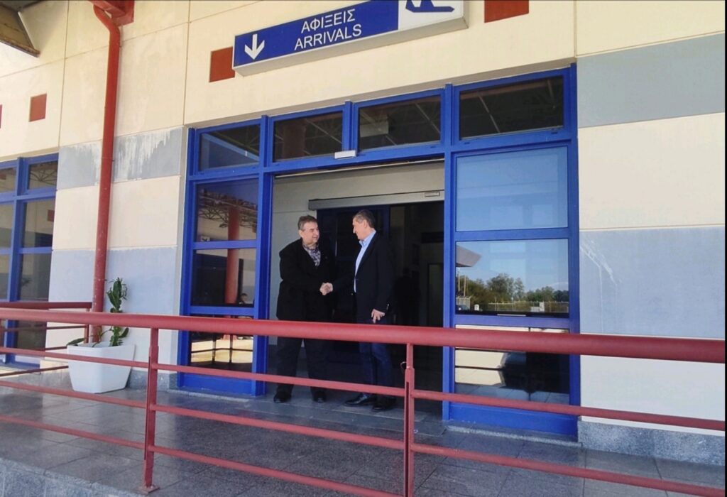 Γρηγόρης Αλεξόπουλος: «Το αεροδρόμιο Αράξου πύλη ανάπτυξης»