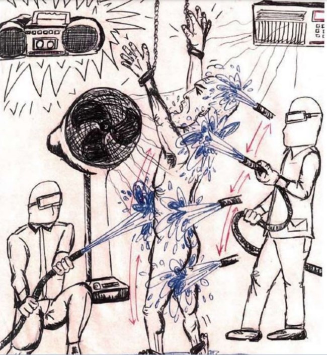 Tα φρικτά βασανιστήρια της CIA στον απόηχο της 11ης Σεπτεμβρίου - Tα σκίτσα