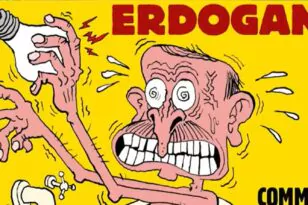 Εκλογές Τουρκία: Πυρά του Charlie Hebdo στον Ερντογάν με μακάβρια καρικατούρα