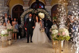Δημήτρης - Αρετή: Λαμπερός γάμος στα Καλάβρυτα - ΦΩΤΟ