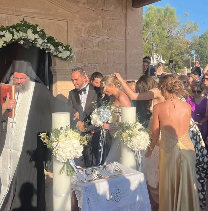 Panos Mouzourakis and Marilou Kozari got married – The first photos