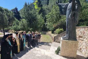 Αχαΐα: Στο Μνημόσυνο για τον Παλαιών Πατρών Γερμανό ο Δήμαρχος Καλαβρύτων