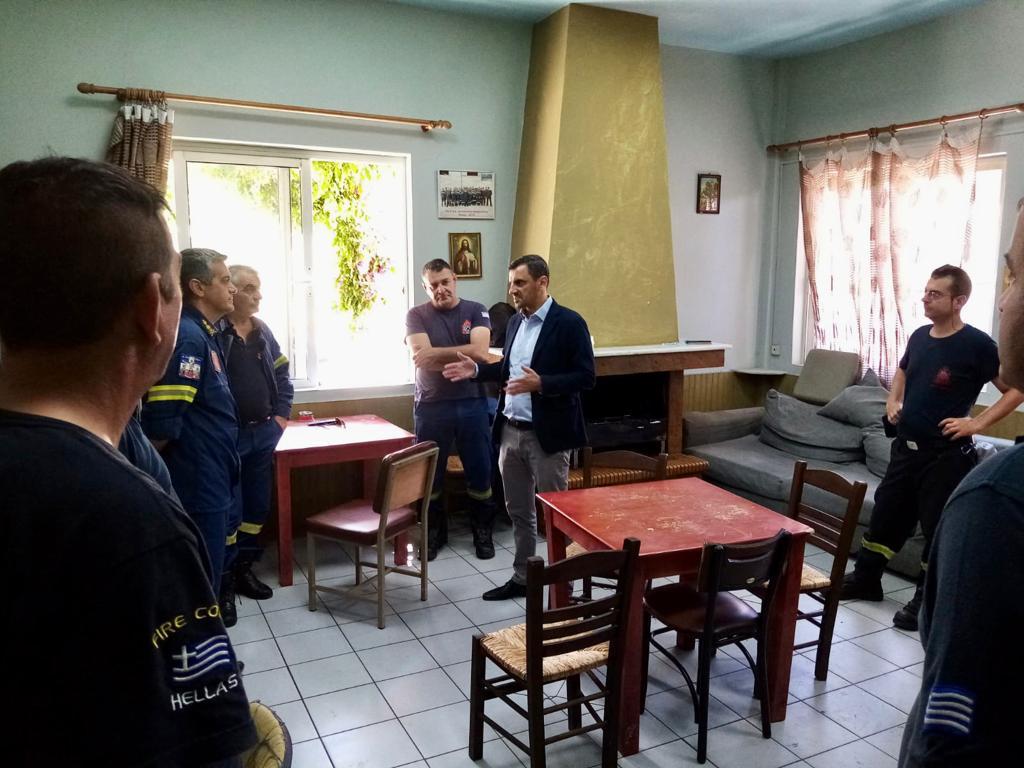 Νικολακόπουλος: «Στόχος μας η αποτελεσματική αντιπυρική προστασία στο Νομό» - ΦΩΤΟ