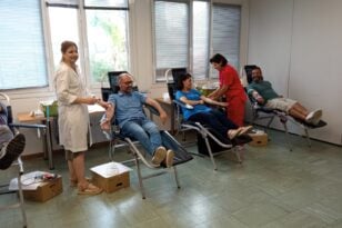 Πάτρα: Συμμετοχή στην εθελοντική αιμοδοσία του Ελληνικού Ανοικτού Πανεπιστημιού - ΦΩΤΟ