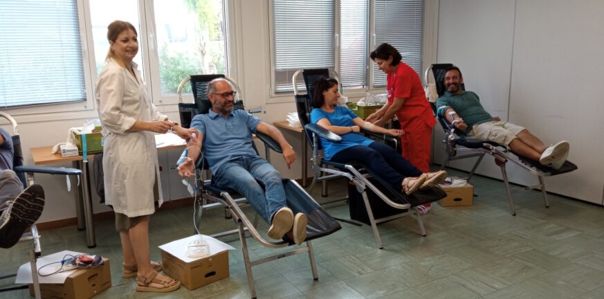 Πάτρα: Συμμετοχή στην εθελοντική αιμοδοσία του Ελληνικού Ανοικτού Πανεπιστημιού - ΦΩΤΟ