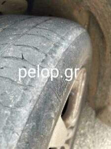 Αχαΐα: «Λιωμένα» ελαστικά σε οχήματα της ΕΛΑΣ - Ξέμειναν από χαρτί για φωτοτυπίες! ΦΩΤΟ