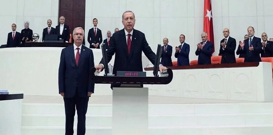 Τουρκία: Η ορκωμοσία του Ρετζέπ Ταγίπ Ερντογάν - Στις 22.00 ανακοινώνει τη νέα κυβέρνηση ΒΙΝΤΕΟ
