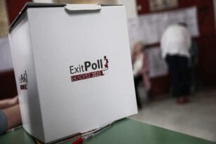 Εκλογές 2023 - Tα αποτελέσματα του Exit Poll: «Κυριαρχία» ΝΔ, νέα πτώση ΣΥΡΙΖΑ, «έκπληξη» οι Σπαρτιάτες