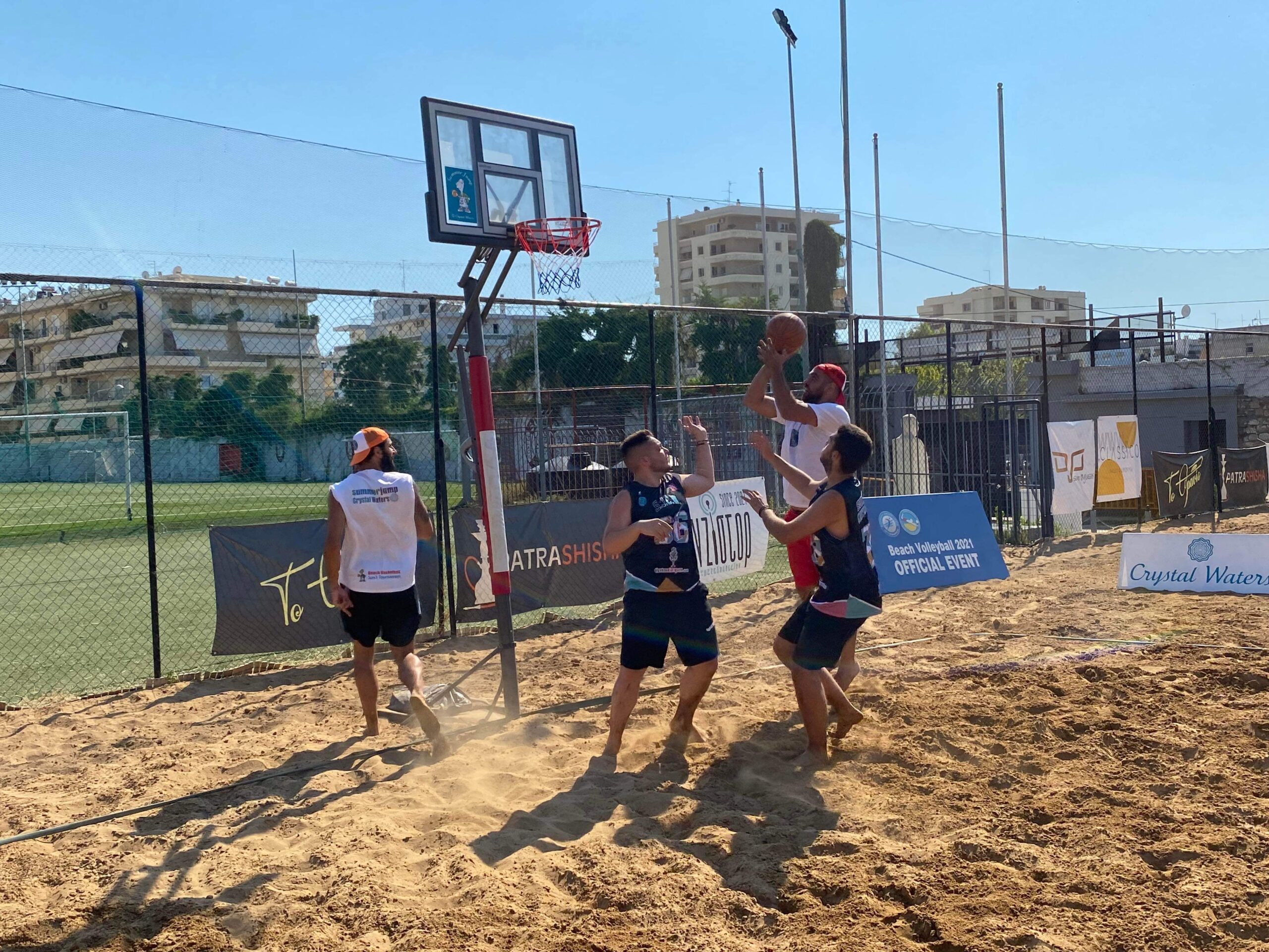 Summer Jump Crystal Waters Beach Basketball