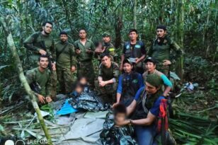 Κολομβία: Βρέθηκαν ζωντανά τα 4 παιδιά – Περιπλανιόντουσαν στην ζούγκλα επί 40 μέρες!