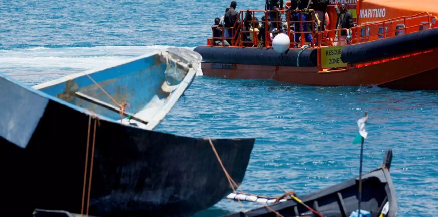 Ισπανία: Εκατοντάδες μετανάστες διασώθηκαν στα Κανάρια Νησιά - ΦΩΤΟ