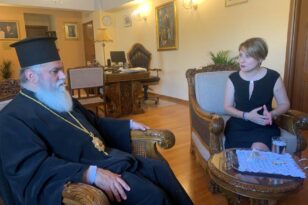 Χριστίνα Αλεξοπούλου: Εορτάζει ο Πρωθιεράρχης των Καλαβρύτων και της Αιγιαλείας