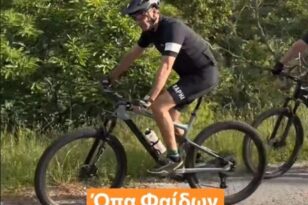 Ο Μητσοτάκης, το ποδήλατο και η ατάκα που έγινε viral sto ΤikTok - ΒΙΝΤΕΟ