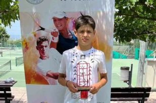 O Nίκος Μπικής κατέκτησε το χρυσό μετάλλιο στο Tennis Europe