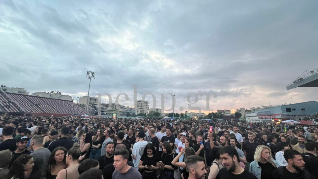 Πάτρα: Χιλιάδες νέοι στη συναυλία του Λεξ στο γήπεδο της Παναχαϊκής ΦΩΤΟ ΒΙΝΤΕΟ