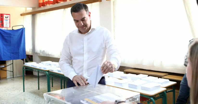 Εκλογές 2023 – Τσίπρας: Στο Περιστέρι ψήφισε ο πρόεδρος του ΣΥΡΙΖΑ