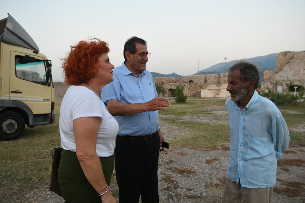 Κώστας Πελετίδης: Η συνάντηση του δημάρχου με τον μεγάλο Έλληνα συνθέτη Σταύρο Ξαρχάκο - ΦΩΤΟ