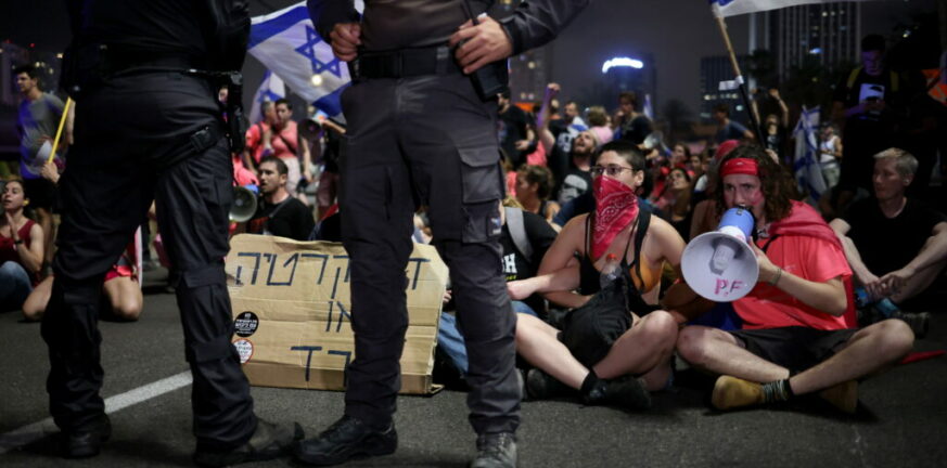 Ισραήλ - Δικαστική μεταρρύθμιση: Διαδηλωτές κατάφεραν να μπουν στη Βουλή