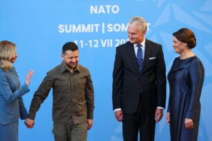 Βίλνιους: Η Ουκρανία στο ΝΑΤΟ μετά τον πόλεμο - Η αναφορά στη Συνθήκη του Μοντρέ
