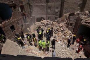 Αίγυπτος: Τουλάχιστον οκτώ νεκροί από κατάρρευση πενταώροφου κτιρίου στο Κάιρο