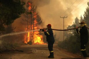 Πυρκαγιές 2023: Ώρες αγωνίας για τρίτη μέρα στην Κάρυστο