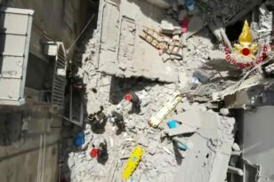 Νάπολη: Κατέρρευσε πολυκατοικία - Πέντε τραυματίες