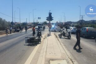 Σοβαρό τροχαίο στη Ρόδο: Τρεις τραυματίες – Ανάμεσά τους αστυνομικός της τροχαίας - ΒΙΝΤΕΟ