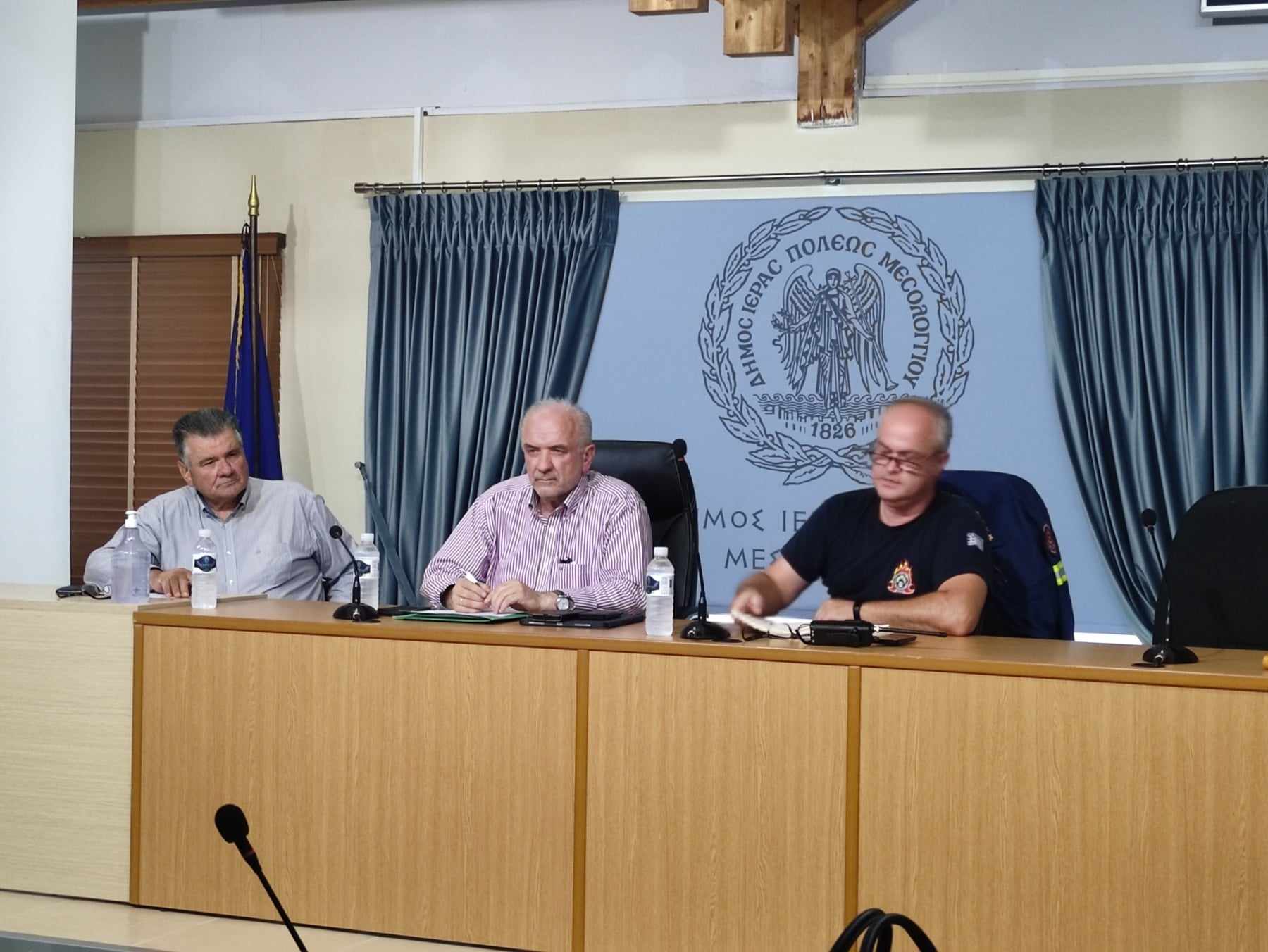 Δήμος Μεσολογγίου: Έκτακτη σύσκεψη του Συντονιστικού Οργάνου Πολιτικής Προστασίας