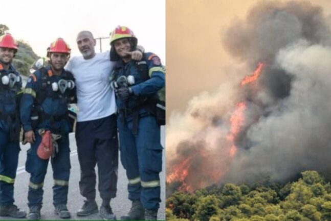 Βαλάντης: Μάχη έδωσε με τις φωτιές στην Ρόδο - ΦΩΤΟ