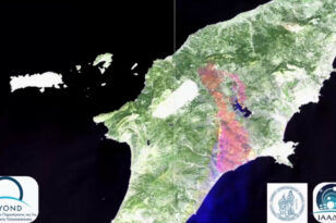 Φωτιά στη Ρόδο: Ο πρώτος δορυφορικός απολογισμός - Καταστράφηκαν πάνω από 107.000 στρέμματα