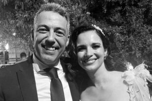 Ευγενία Δημητροπούλου: Ο γάμος της με τον Στέλιο Βλατάκη και η βάπτιση της κόρης τους - ΦΩΤΟ