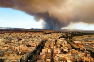 Φωτιά στην Αλεξανδρούπολη: Μήνυμα του 112 για εκκένωση 4 οικισμών