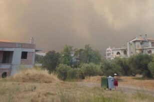Φωτιά στην Φυλή: Μήνυμα 112 για εκκένωση προς Άνω Λιόσια - Καίγονται σπίτια στη Χασιά - Καλά στην υγεία τους οι μοναχές