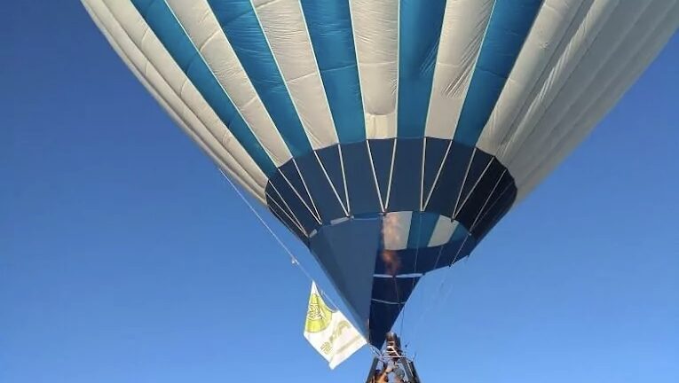 Ταξιδεύοντας με αερόστατο... στον Φάρο Πάτρας