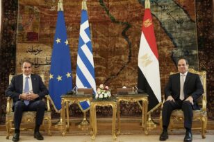 Μητσοτάκης μετά τη συνάντηση με Σίσι: Συνεργασία με Αίγυπτο για κάλυψη των αναγκών της Ελλάδας σε εργατικό δυναμικό