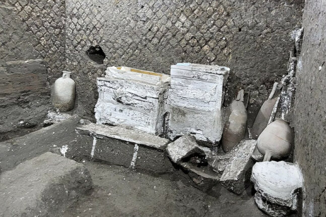 Πομπηία: Εντοπίστηκε υπνοδωμάτιο 2.000 ετών που χρησιμοποιούσαν σκλάβοι - ΦΩΤΟ