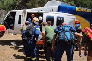 Φαράγγι Σαμαριάς: Διασωληνωμένος ο τουρίστας που ακρωτηριάστηκε - «Είχε χάσει πολύ αίμα» λέει η γιατρός 