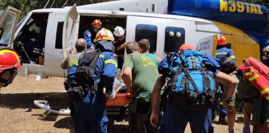 Φαράγγι Σαμαριάς: Διασωληνωμένος ο τουρίστας που ακρωτηριάστηκε - «Είχε χάσει πολύ αίμα» λέει η γιατρός 