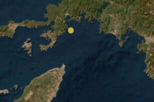 Σεισμός βόρεια της Σύμης - Στη θάλασσα το επίκεντρο