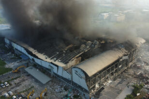 Ταϊβάν: Στις φλόγες εργοστάσιο – Έξι νεκροί και τουλάχιστον 100 τραυματίες 
