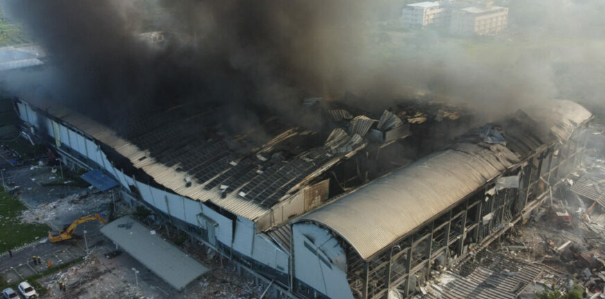Ταϊβάν: Στις φλόγες εργοστάσιο - Έξι νεκροί και τουλάχιστον 100 τραυματίες 